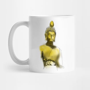 Giant Buddha Statue In Bangkok | T-Shirt | Apparel | Hydro | Stickers Mug